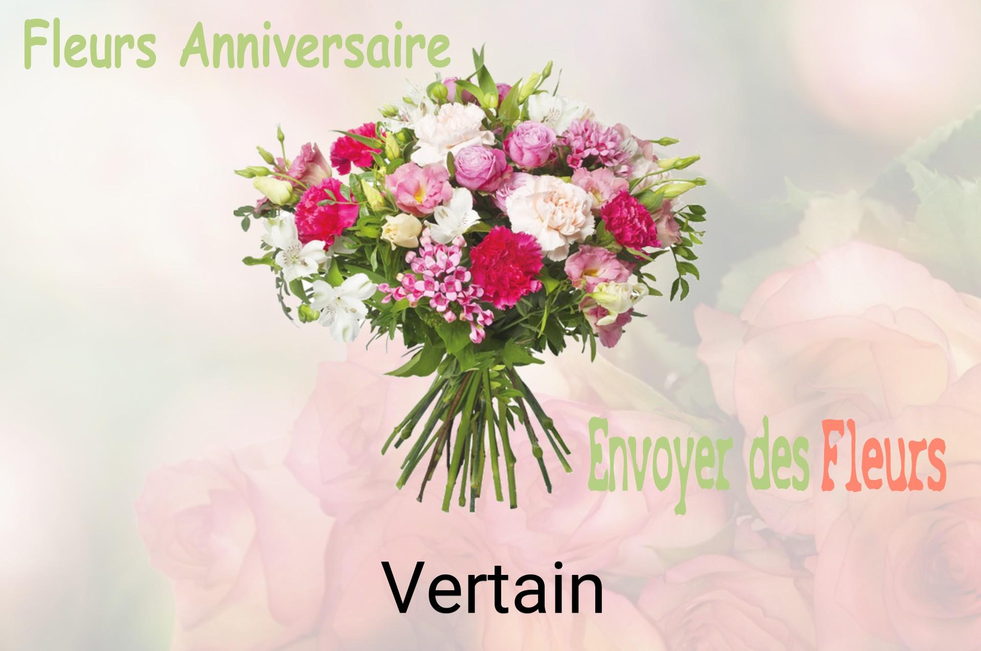 Bouquet de fleurs d’anniversaire livré à Vertain